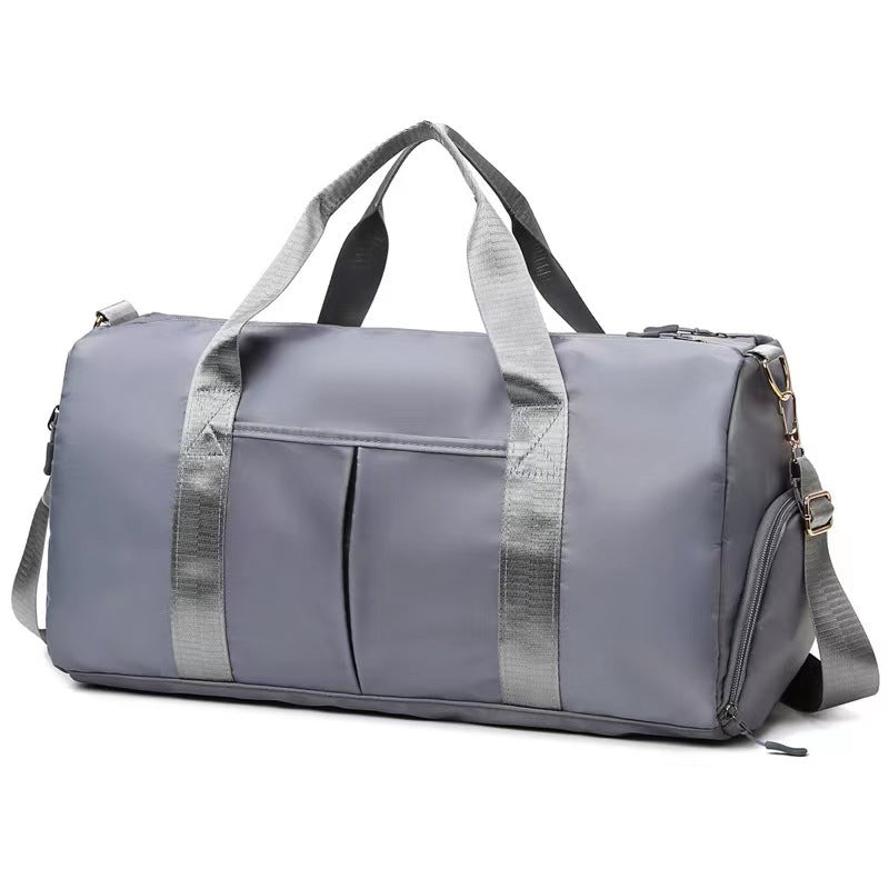 Gym Bag with Shoe Compartment
